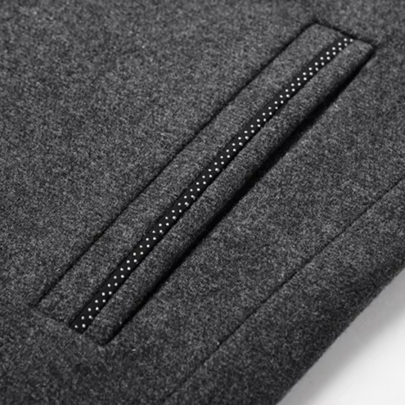 The Kingston Insulated Stand Collar Overcoat