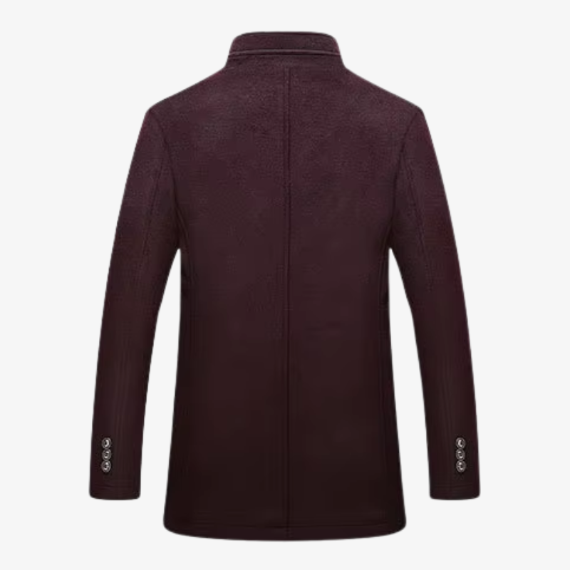 The Manhattan Structured Wool-Blend Overcoat