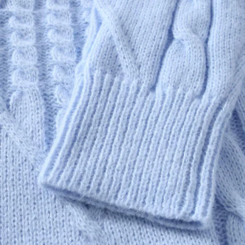 The Greenwich Cable-Knit Turtleneck Sweater