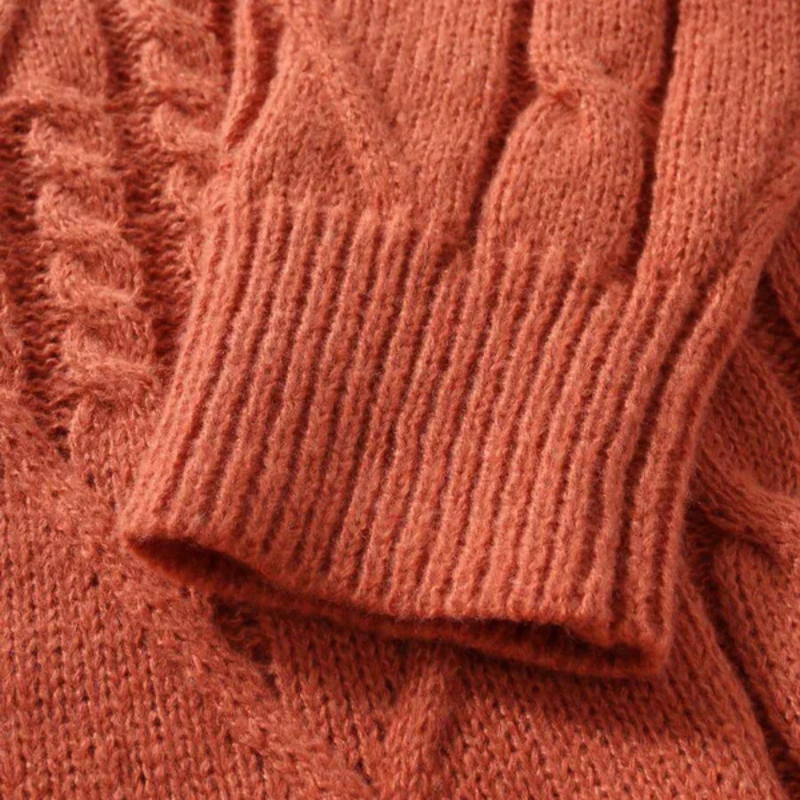 The Greenwich Cable-Knit Turtleneck Sweater