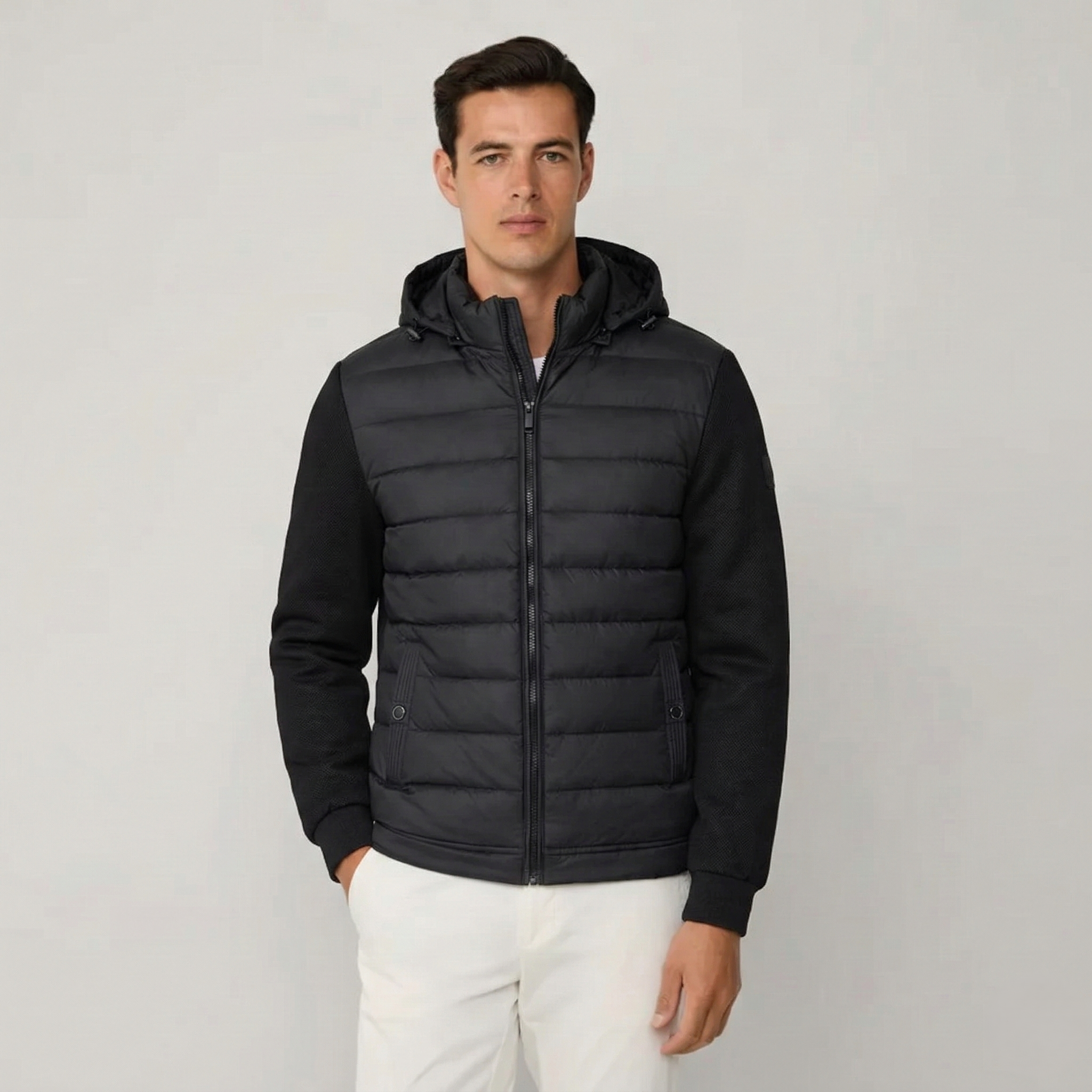 The Manhattan Hybrid Puffer Jacket