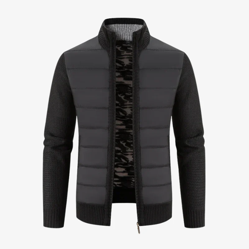 The Vail Hybrid Puffer Cardigan