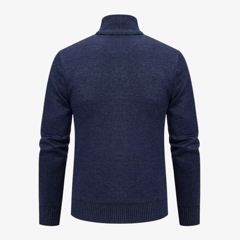 The Aspen Geometric Full-Zip Cardigan