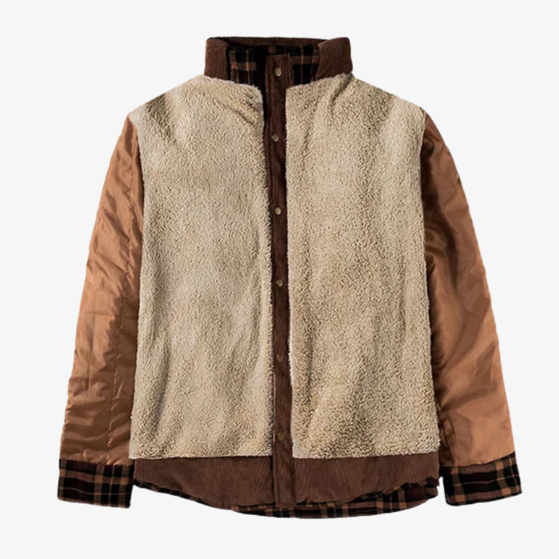 The Aspen Sherpa-Lined Flannel Shirt Jacket