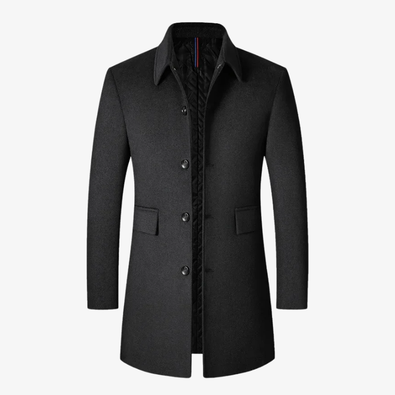 The Windsor Wool-Blend Executive Topcoat