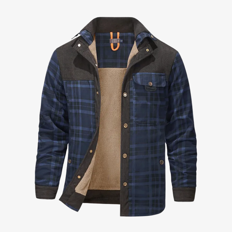 The Aspen Sherpa-Lined Flannel Shirt Jacket