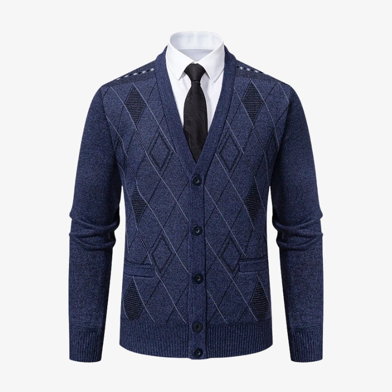 The Stanford Argyle Heritage Cardigan