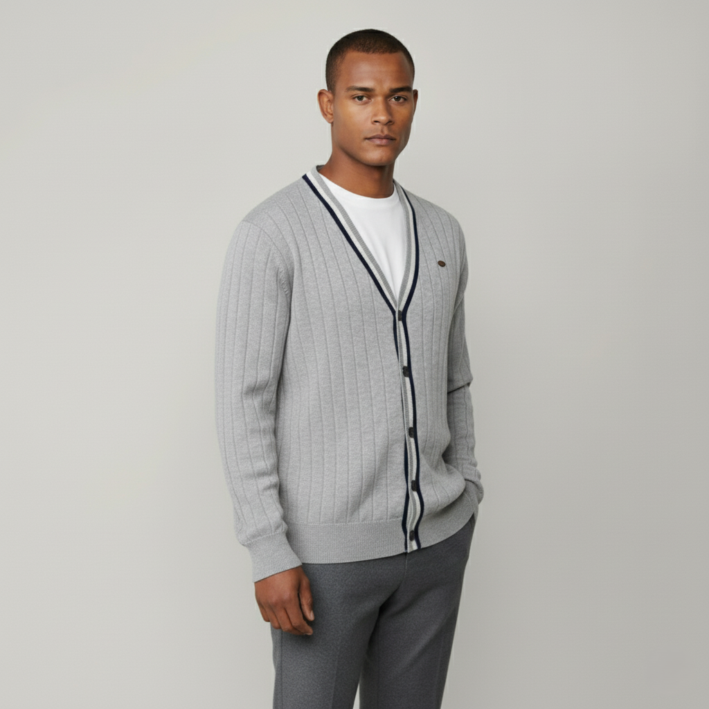 The Princeton Essential V-Neck Cardigan