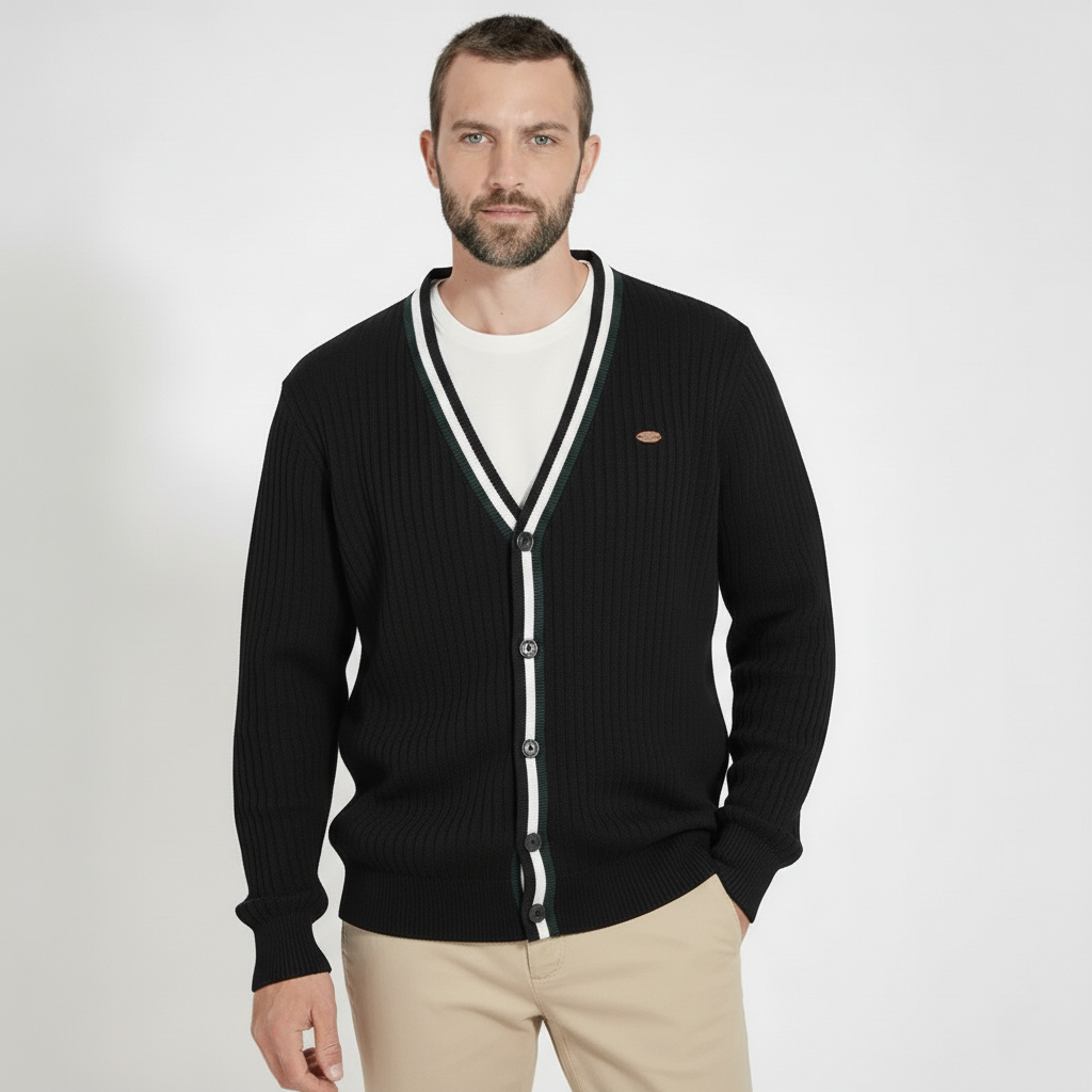 The Princeton Essential V-Neck Cardigan