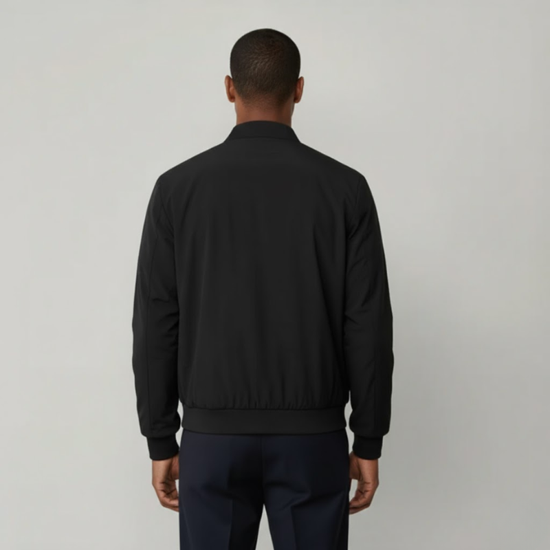 The Kensington Premium Suede Bomber Jacket