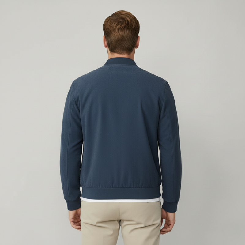 The Kensington Premium Suede Bomber Jacket