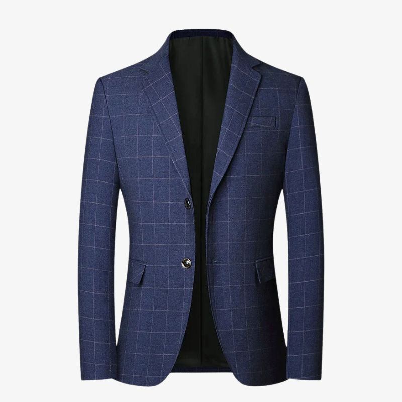 The Hartford Windowpane Heritage Blazer