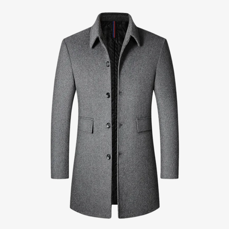 The Windsor Wool-Blend Executive Topcoat