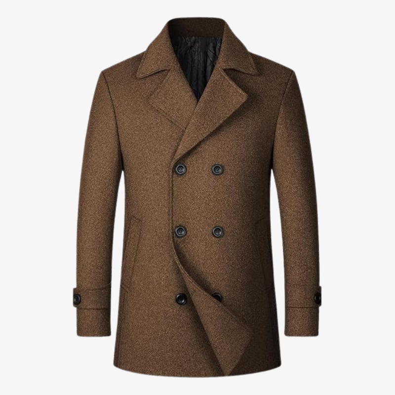 The Greenwich Double-Breasted Heritage Peacoat