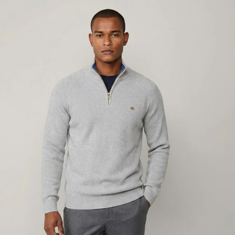 The Mercer Wool Quarter-Zip Sweater