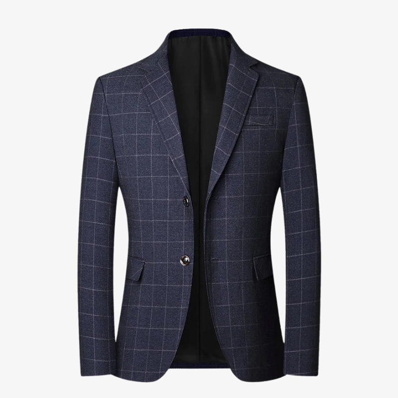 The Hartford Windowpane Heritage Blazer