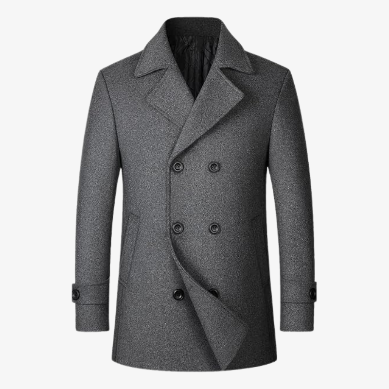 The Greenwich Double-Breasted Heritage Peacoat