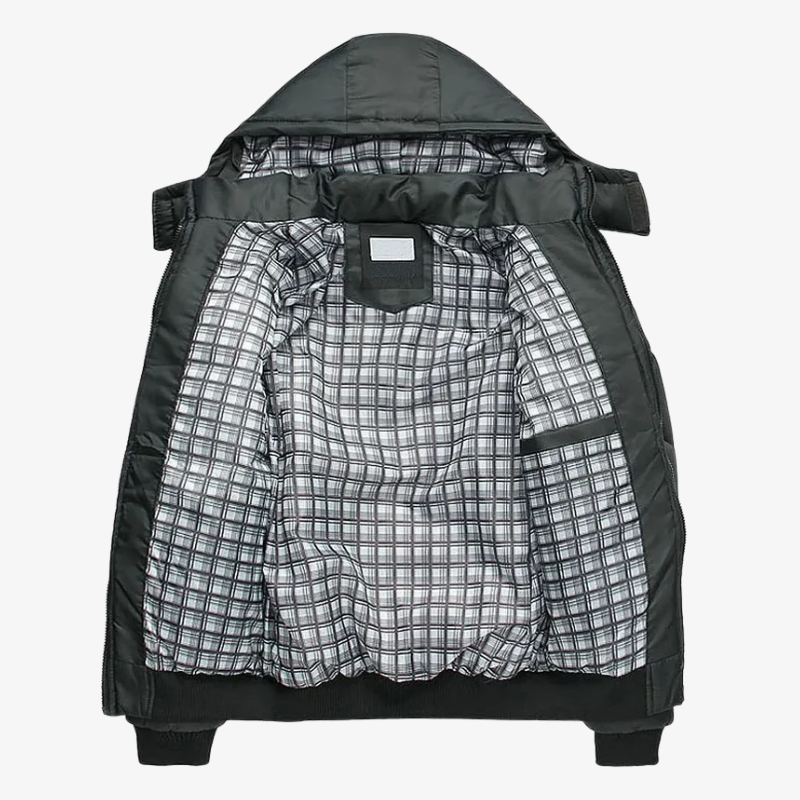 The Quebec Insulated Hooded Puffer Jacket