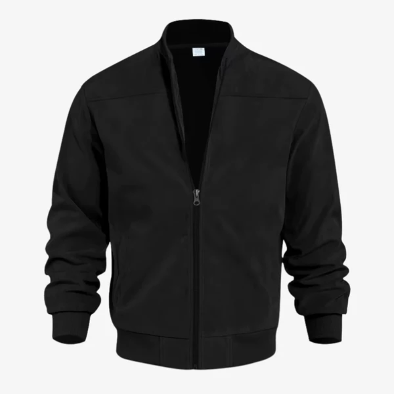 The Kensington Premium Suede Bomber Jacket