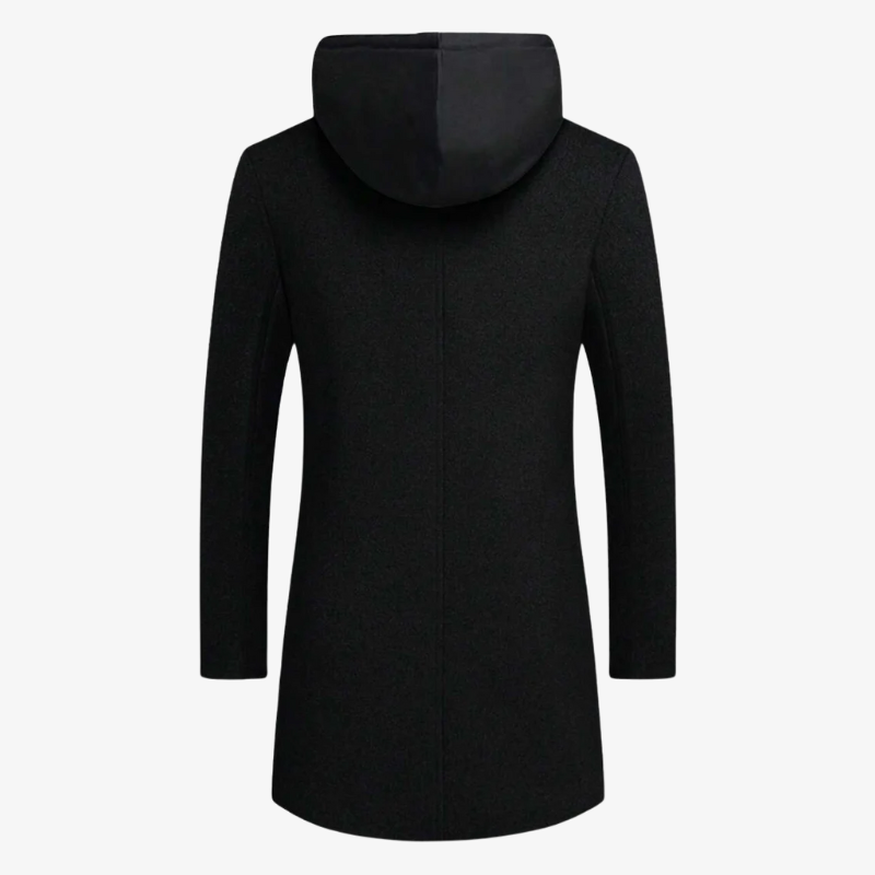 The Hudson Hooded Executive Overcoat