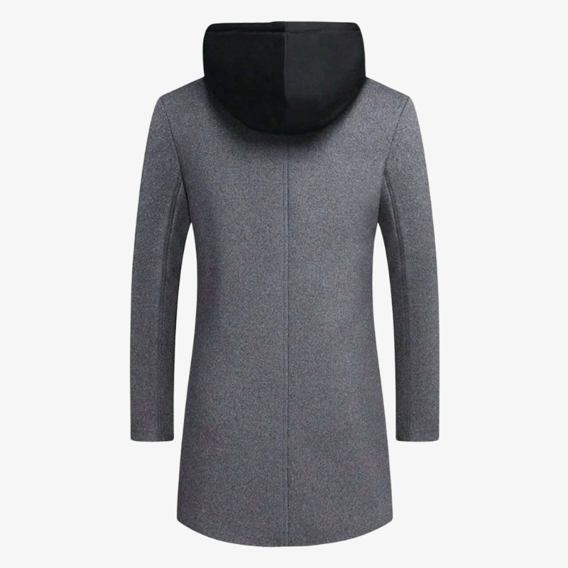 The Hudson Hooded Executive Overcoat