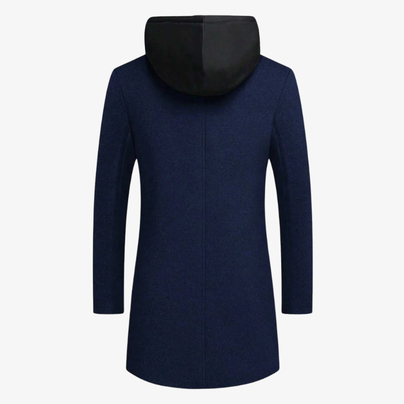 The Hudson Hooded Executive Overcoat