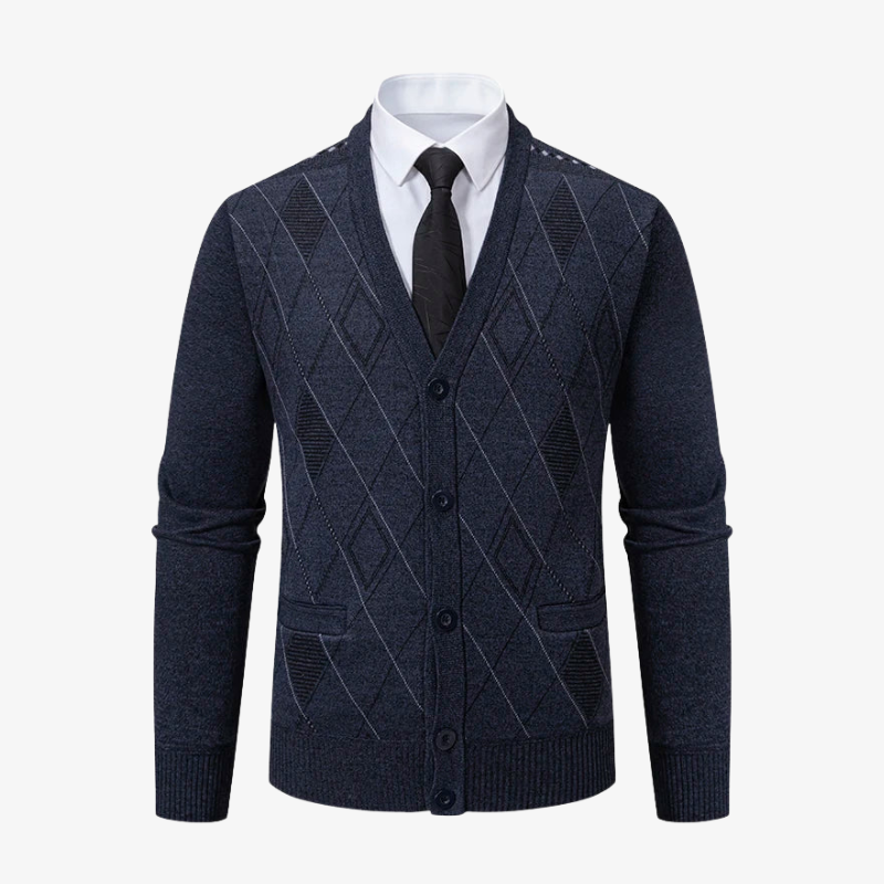 The Stanford Argyle Heritage Cardigan
