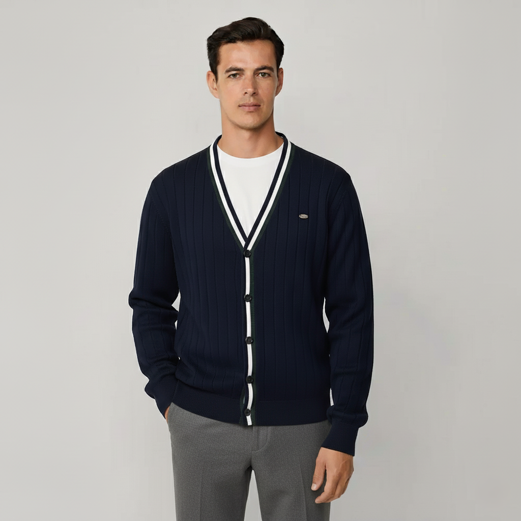 The Princeton Essential V-Neck Cardigan