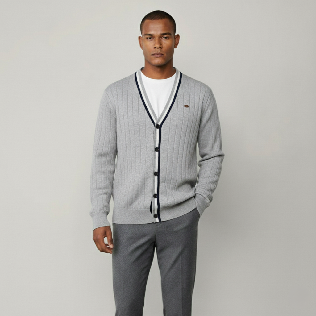The Princeton Essential V-Neck Cardigan