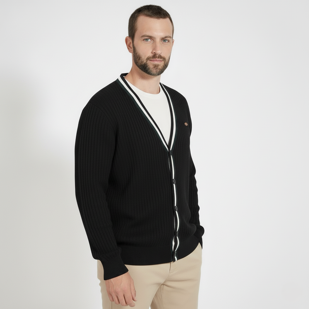 The Princeton Essential V-Neck Cardigan
