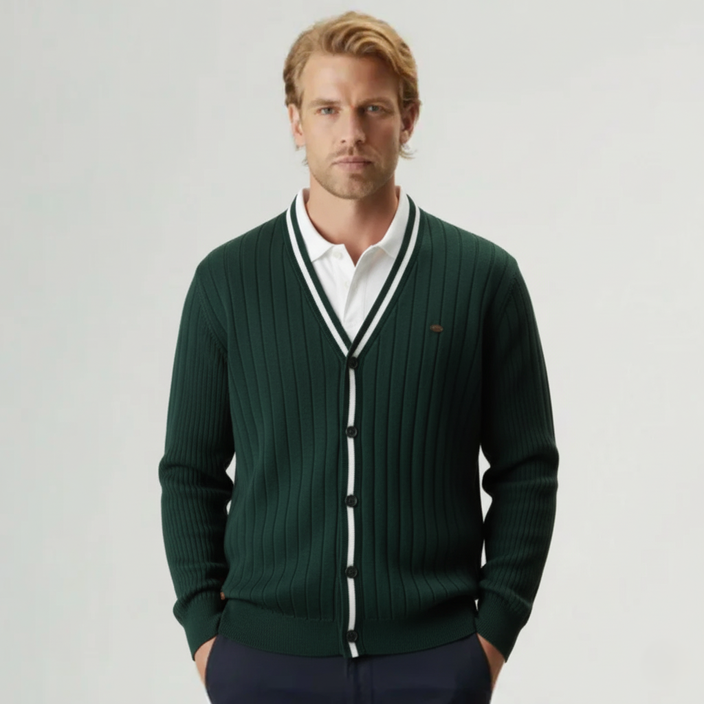 The Princeton Essential V-Neck Cardigan