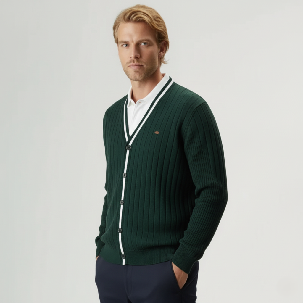 The Princeton Essential V-Neck Cardigan