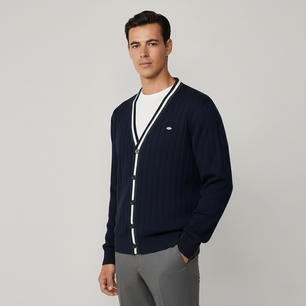 The Princeton Essential V-Neck Cardigan